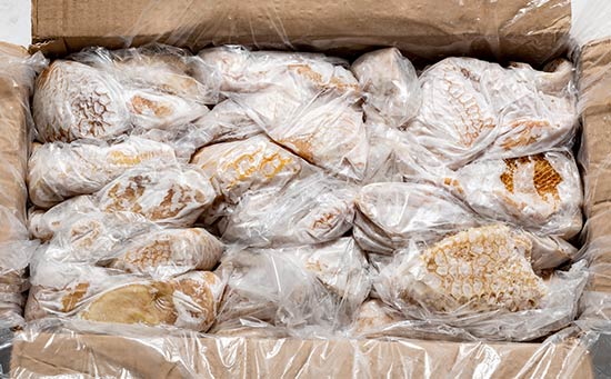 Honeycomb tripe - Open package
