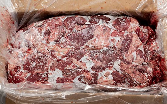 Head meat - Open package