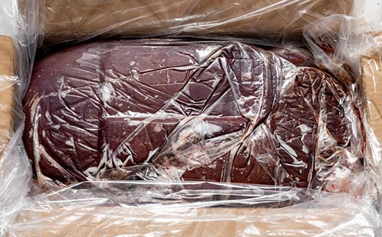 Beef liver - Open package