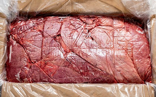 Beef lung - Open package